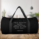 Sac De Sport Créez votre propre devis<br><div class="desc">Créez votre propre sac duffel personnalisé. Caractéristiques minimaliste typographie de machine à écrire.</div>