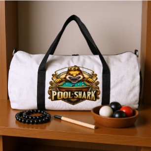 Sac De Sport Cue Master : logo de requin de billard