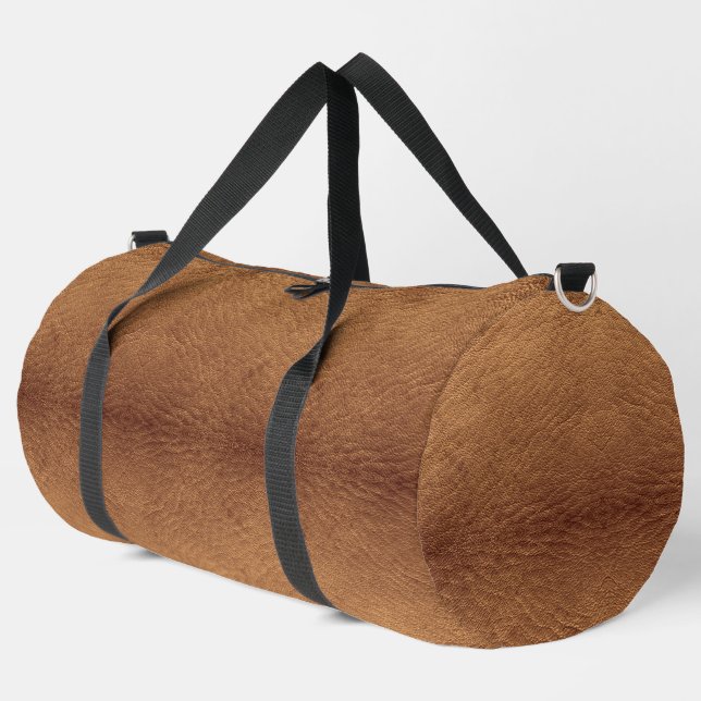Sac De Sport Cuir Brown Faux (Coin gauche)