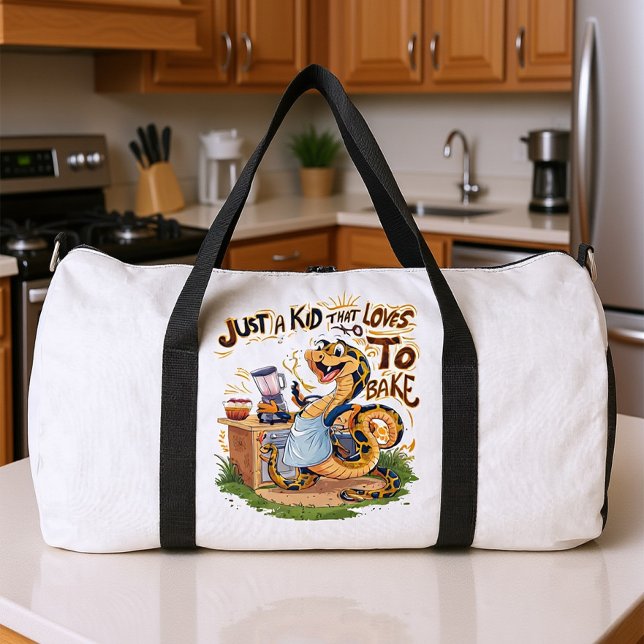 Sac De Sport Culinary Serpent: A Snake in an Apron (Créateur téléchargé)