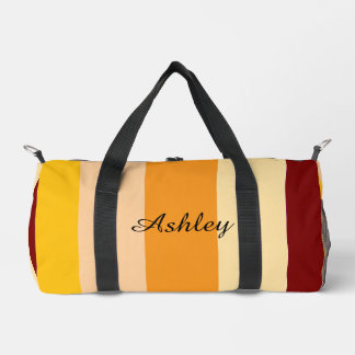 Sac De Sport Customized Name Colourful Stylish Modern Elegant 