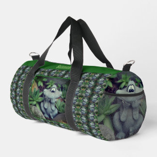 Sac De Sport Cute grenouille Succulent Jardin Personnalisé