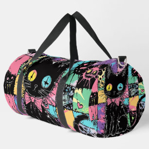 Sac De Sport Cute Kawaii Pastel Goth Chat Déplaisant