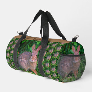 Sac De Sport Cute Wild Brown lapin Animal personnalisé