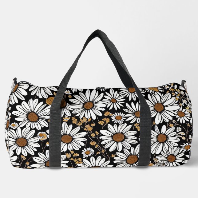 Sac De Sport Daisies Floral (Recto)