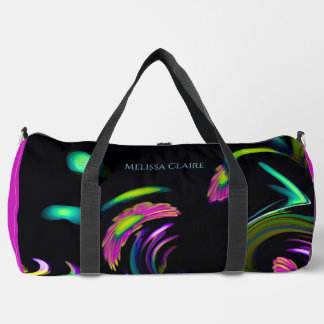 Sac De Sport Daisy Jungle (Grand Rose Chaud) Duffle