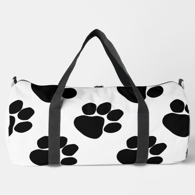 Sac De Sport Dalmatie Style Chien Paws Athletic Travel (Recto)