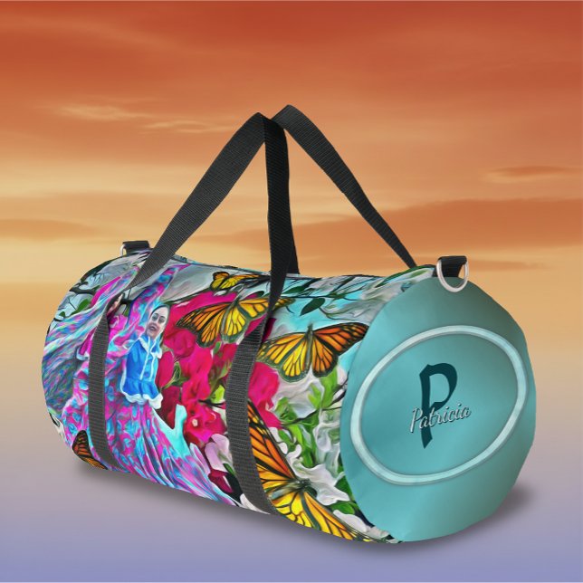 Sac De Sport Danse avec Fleurs & Papillons PV01 (Créateur téléchargé)