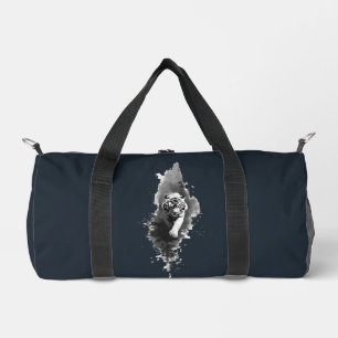 Sac de sport Dark Art Tiger Ink Wash
