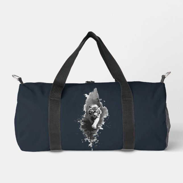 Sac de sport Dark Art Tiger Ink Wash (Recto)