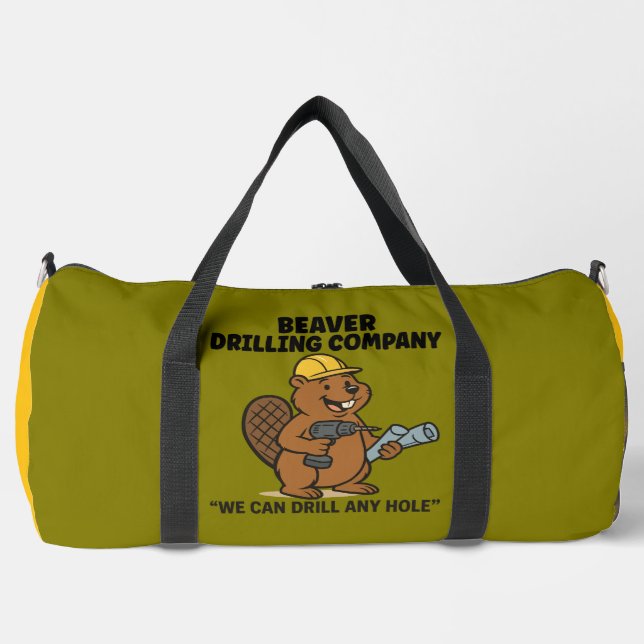 Sac de sport de la Beaver Drilling Company (Recto)