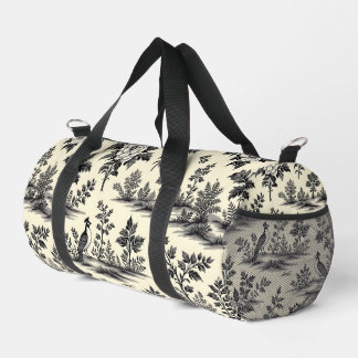 Sac De Sport Decorative French toile pattern