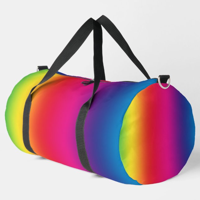 Sac De Sport Dégradé Arc-en-ciel (Coin gauche)