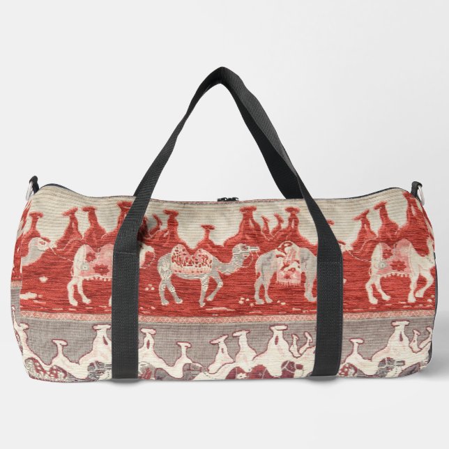 Sac De Sport Desert Camels Caravan Art (Recto)