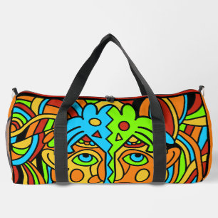 Sac De Sport Design coloré Abstrait - grand