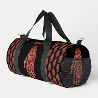 Sac De Sport Design d'art de tatouage à la main Mehndi personna