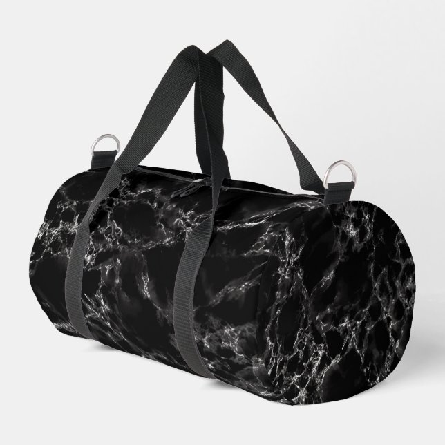 Sac De Sport Design en marbre noir (Coin gauche)