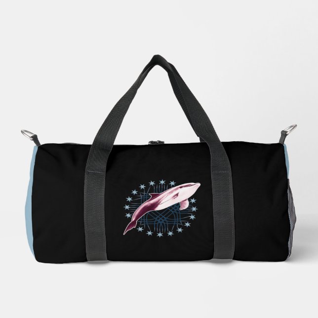 Sac De Sport Design graphique Dolphin Slick (Recto)