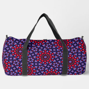Sac De Sport Design Hot Rose & Purple Abstrait Dot Art