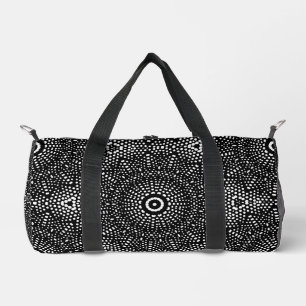 Sac De Sport Design moderne Populaire Dot Art B & W Motif