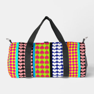 Sac De Sport Design Motif moderne Boho Bohemian Stripes