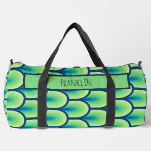 Sac De Sport Dessin Abstrait I Nom personnalisé