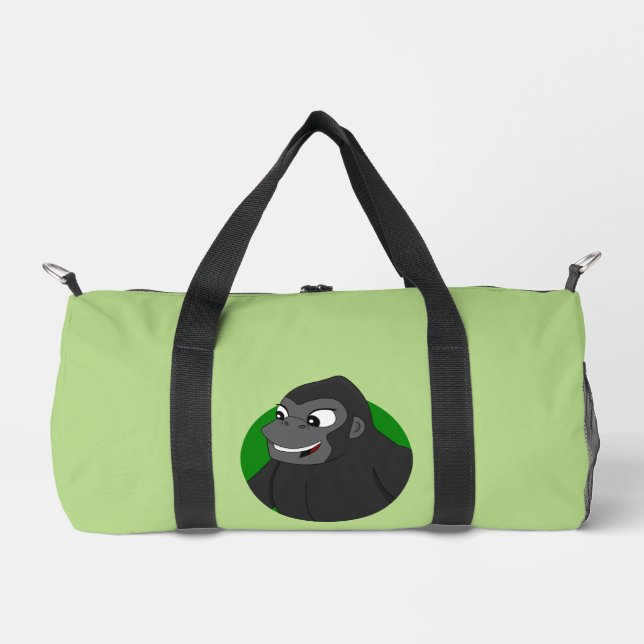 Sac De Sport Dessin animé de gorille  (Recto)