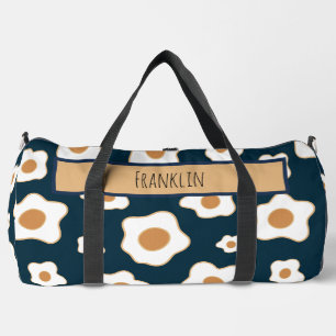 Sac De Sport Dessin d'oeuf I Nom personnalisé