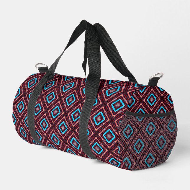 Sac De Sport Diamant Bleu (Coin droit)