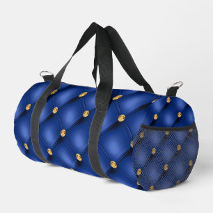 Sac De Sport Diamants d'or bleu Tufté