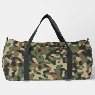 Sac De Sport Digital Woodland Military Camouflage Pattern