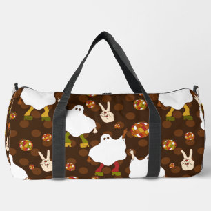 Sac De Sport disco halloween ghost africain brun