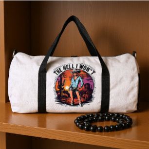 Sac De Sport Diva du désert : Charme de cowgirl