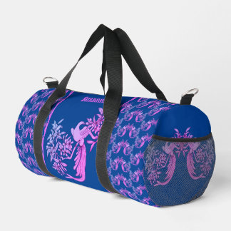 Sac De Sport Dove On Branch Oiseau Motif Art Personnalisé