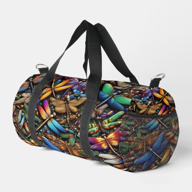 Sac De Sport Dragonflies  (Coin droit)
