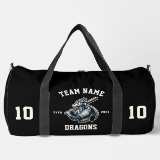 Sac De Sport Dragons "Personnalisables" Baseball