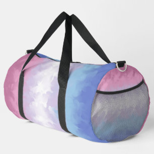 Sac De Sport Drapeau Abstrait de la Bigender Pride Boho Pastel