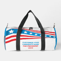 Drapeau américain de la campagne politique personn