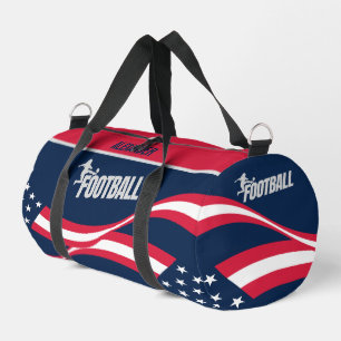 Sac De Sport Drapeau américain, Joueuse de football, Cadeau d'a