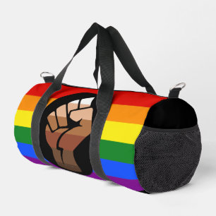 Sac De Sport Drapeau de couleur des personnes queer de Slippery