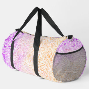 Sac De Sport Drapeau de fierté abstrait boho ondulé tripant Tri