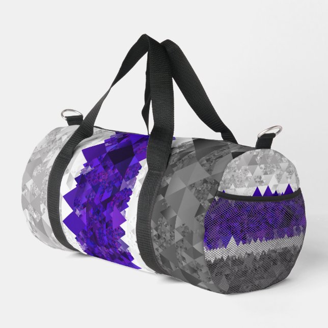 Sac De Sport Drapeau de fierté Boho Géométrique Mod Rétro Greyg (Coin droit)