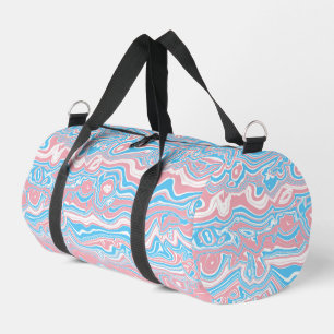 Sac De Sport Drapeau de fierté trans Hippie Bohème Groovy Vague