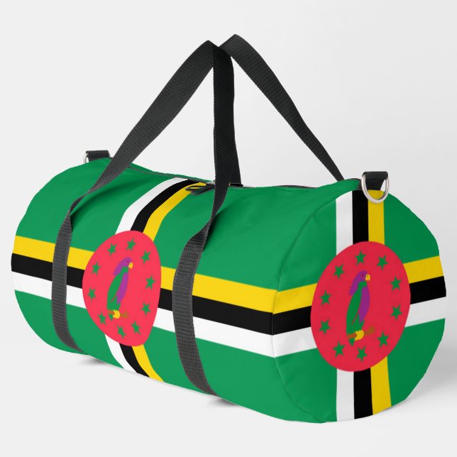 Sac De Sport Drapeau de la Dominique (Coin gauche)