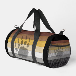 Sac De Sport drapeau de la fierté des ours de SlipperyJoe's tex