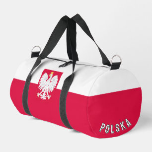Sac De Sport Drapeau de la Pologne (avec armoiries)