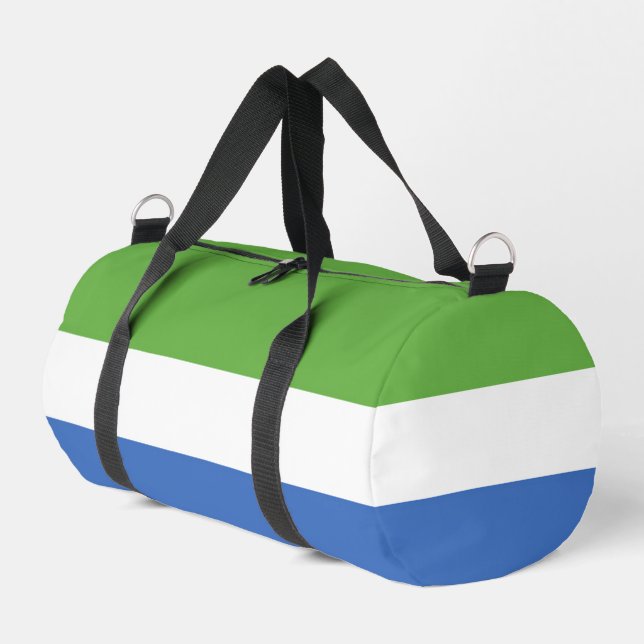 Sac De Sport drapeau de la Sierra Leone (Coin gauche)