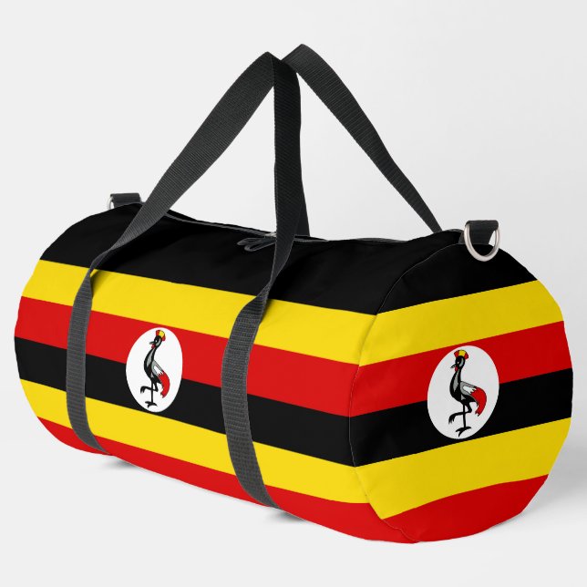 Sac De Sport Drapeau de l'Ouganda (Coin gauche)