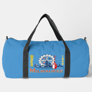 Sac De Sport Drapeau de Milwaukee, Wisconsin