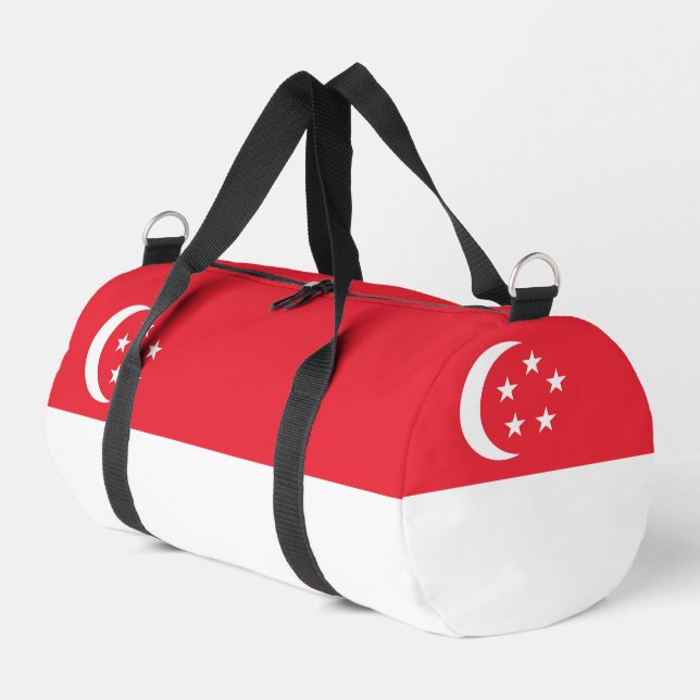 Sac De Sport Drapeau de Singapour (Coin gauche)